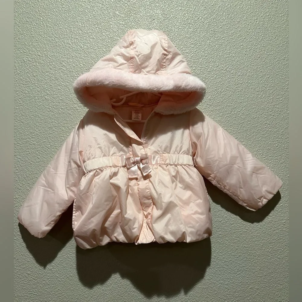 NWOT Gymboree Pink Toddler Girl Puffer Jacket Size 2T-3T